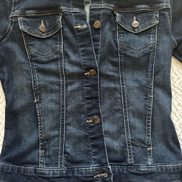 Lee Riders Stretch Denim Jacket, Size Small - Picture 4 of 10